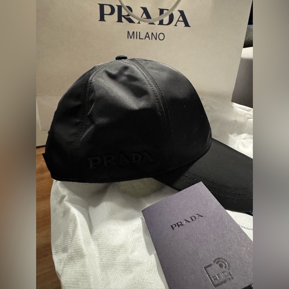 Prada Re-Nylon Baseball Cap - Picture 4 of 6